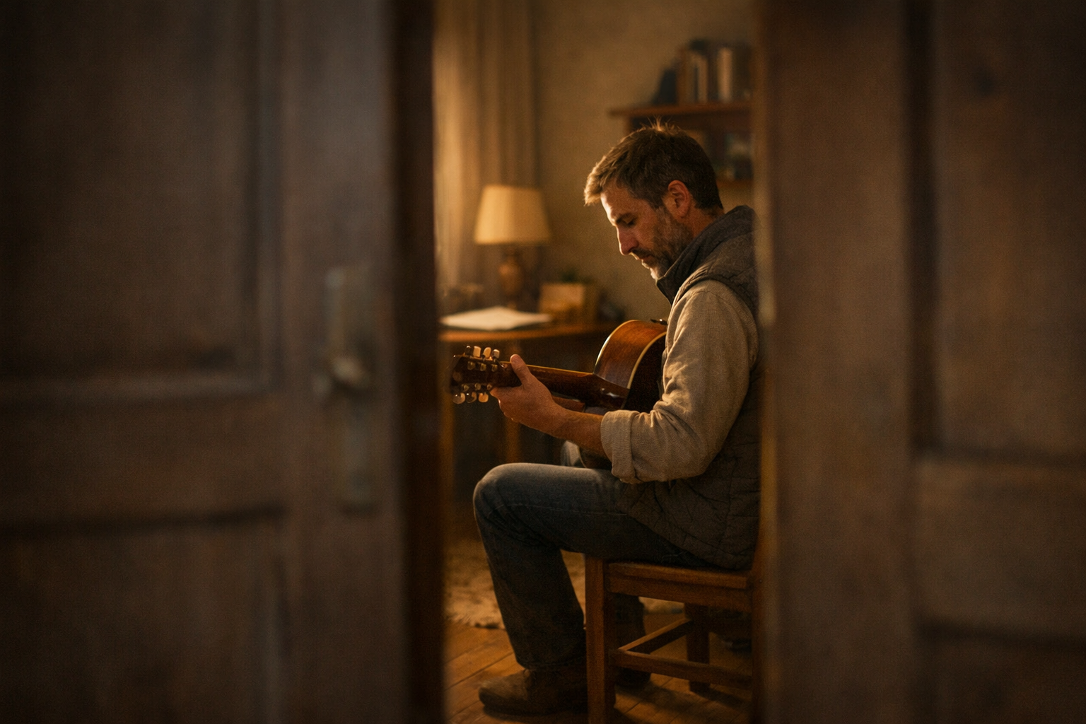 Man playing guitar